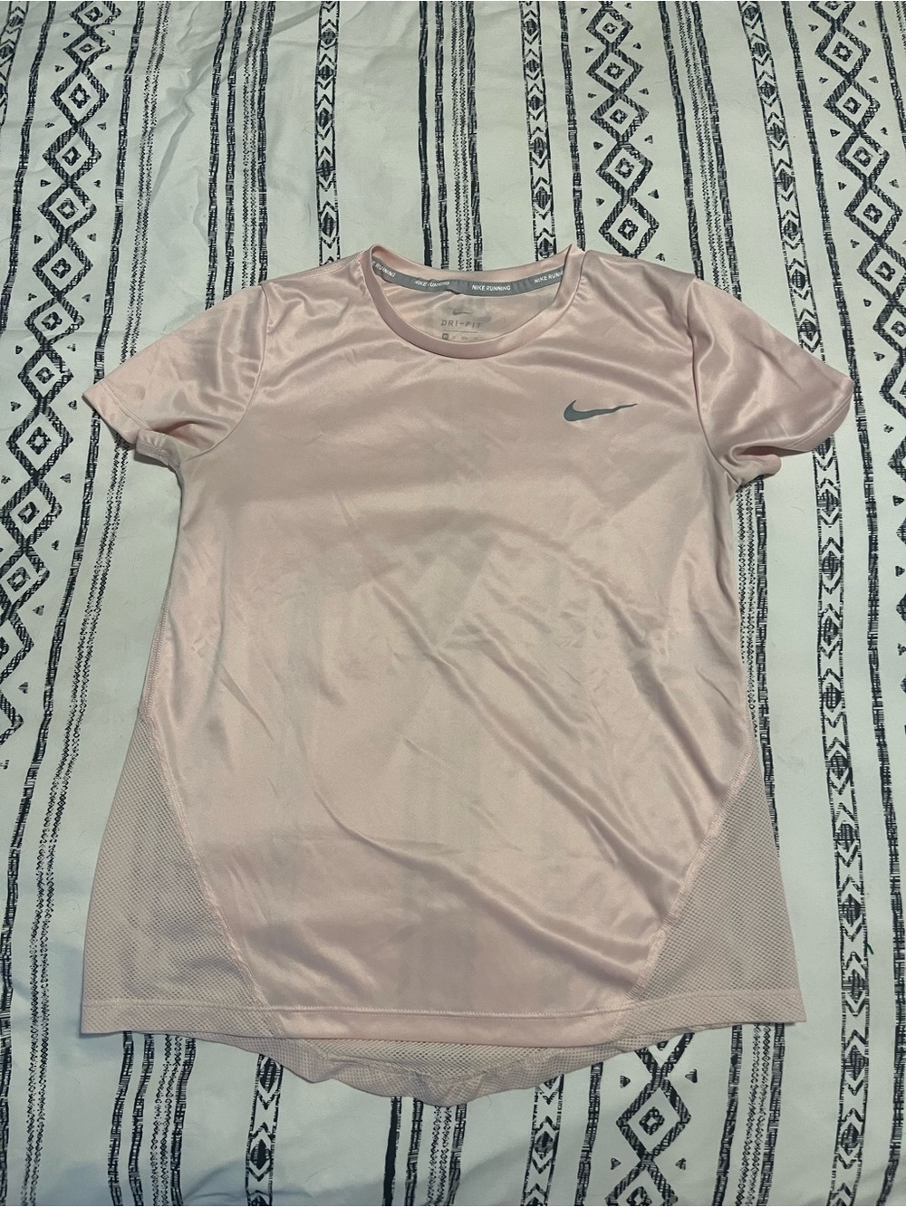 Nike Women’s Dri-FIT Pink Short Sleeve Running Top